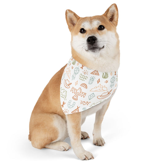 Boho Southwest Pet Bandana Collar 🌵