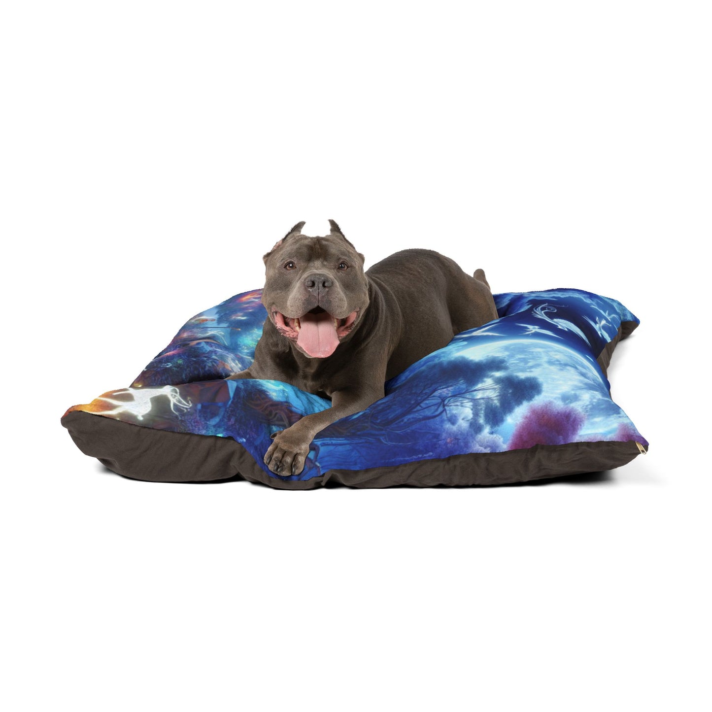 Mystical Moonlight Forest Pet Bed