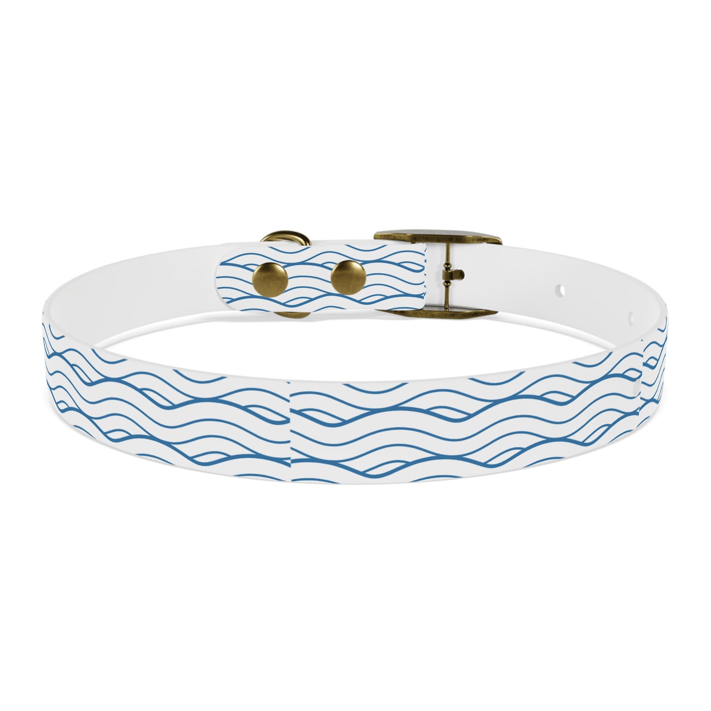 Wave Pattern Dog Collar 🌊