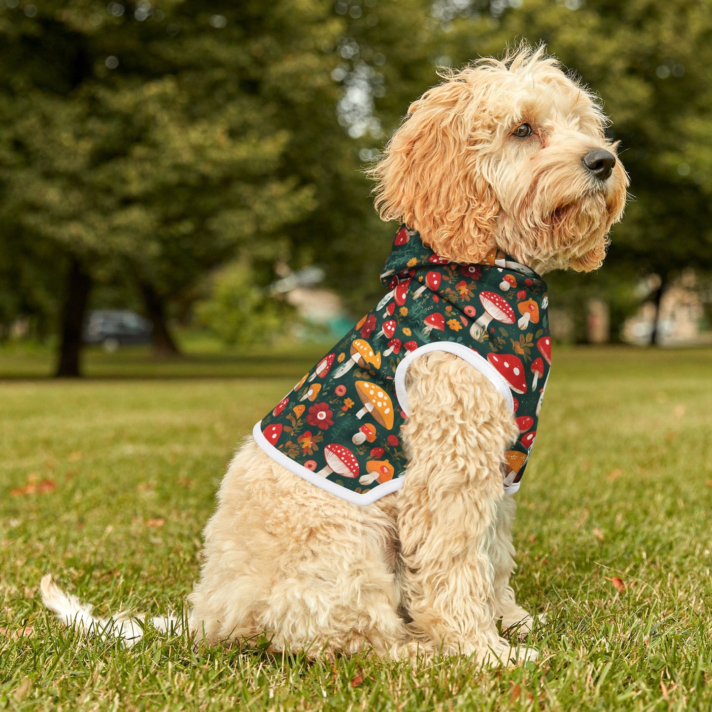 Mushroom Masterpiece Pet Hoodie 🍄