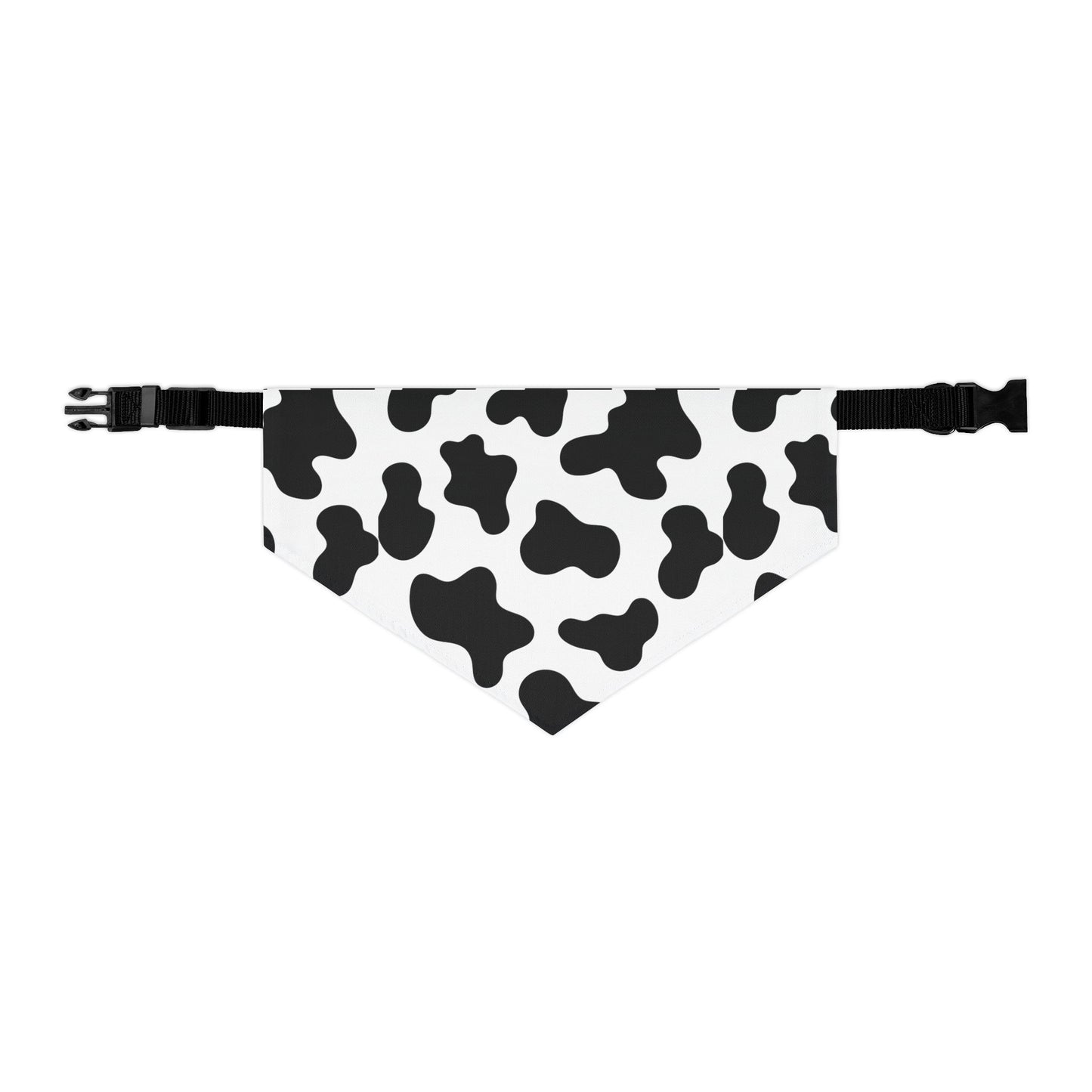 Cow Print Pet Bandana Collar 🐄