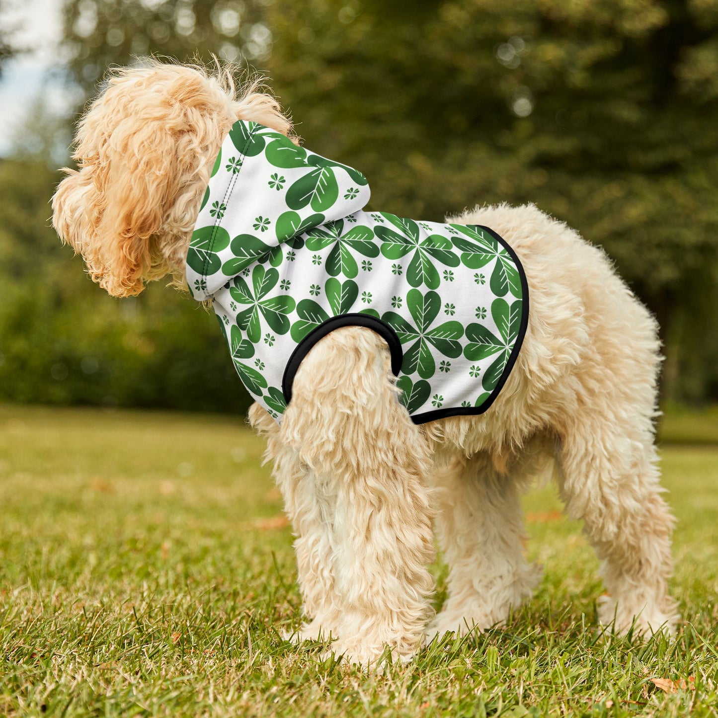 Lucky Clover Pet Hoodie 🍀