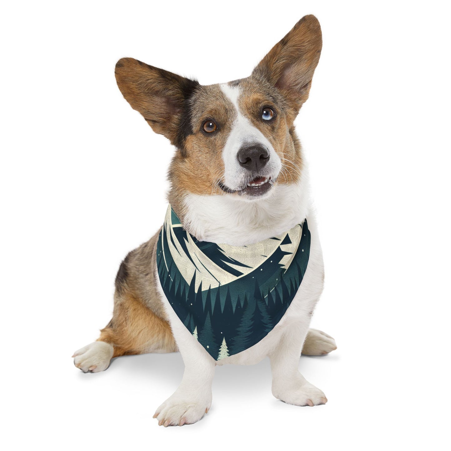 Mountain Pine Pet Bandana Collar 🏕️
