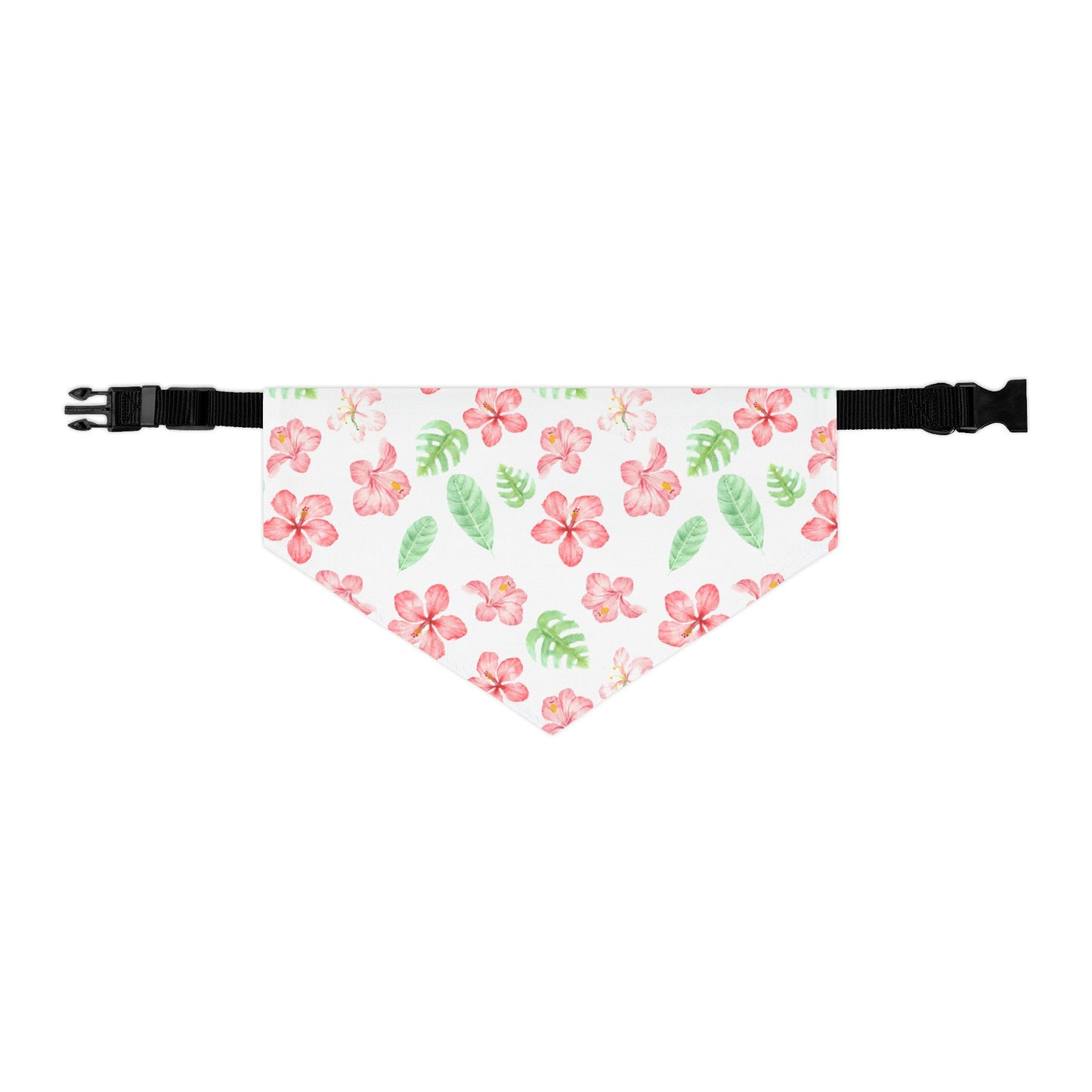 Tropical Floral Pet Bandana Collar 🌺