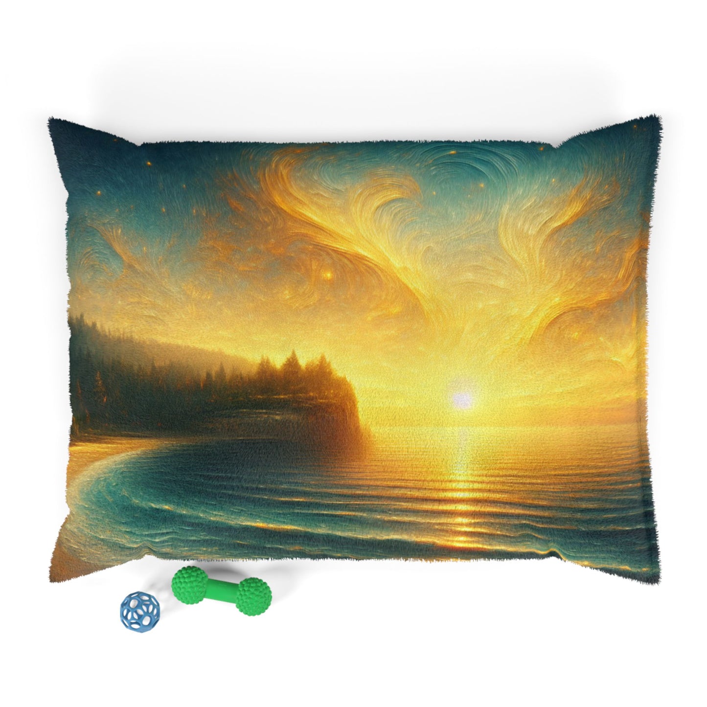 Surreal Sunset Pet Bed 🌅