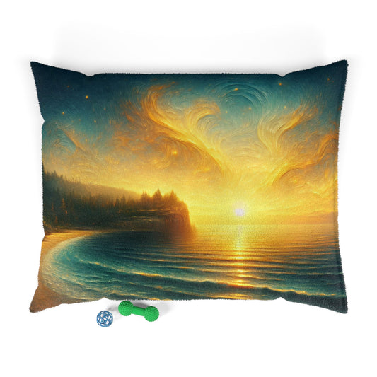 Pet Bed - Surreal Sunset Design