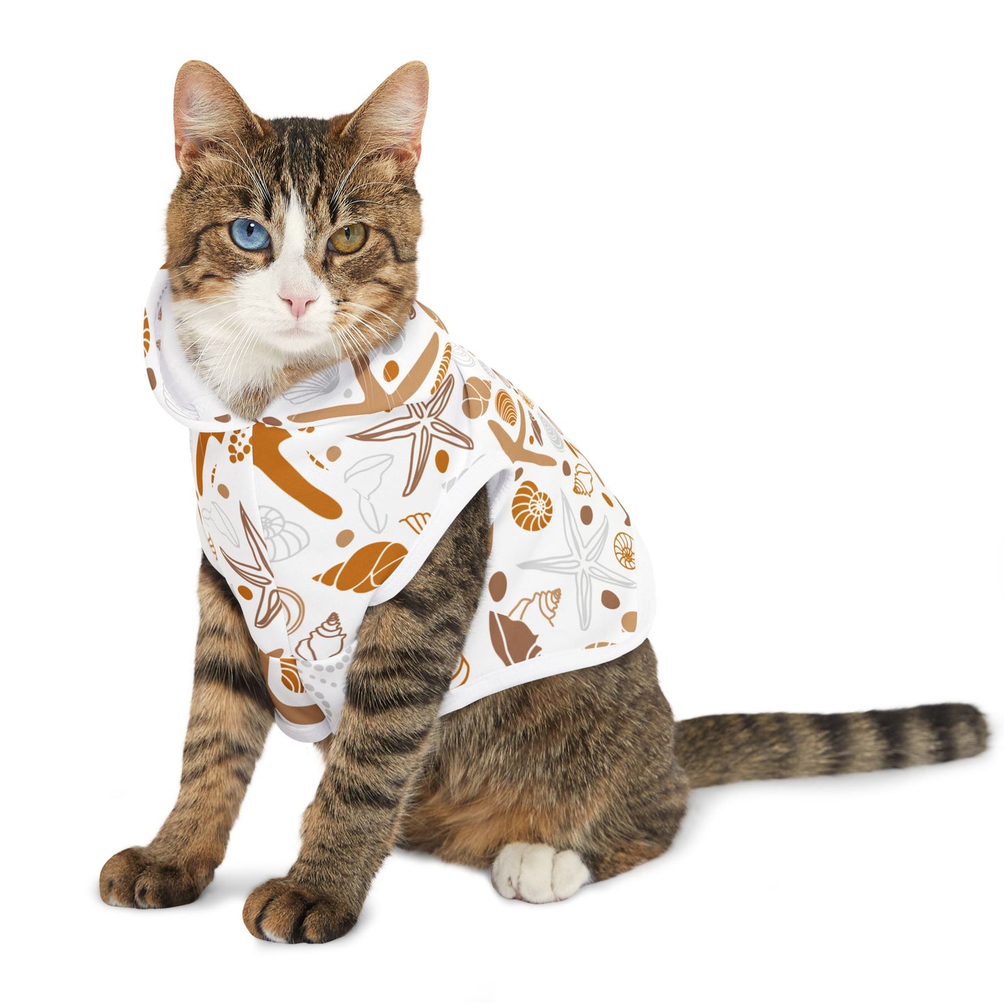 Seashore Pet Hoodie 🐚