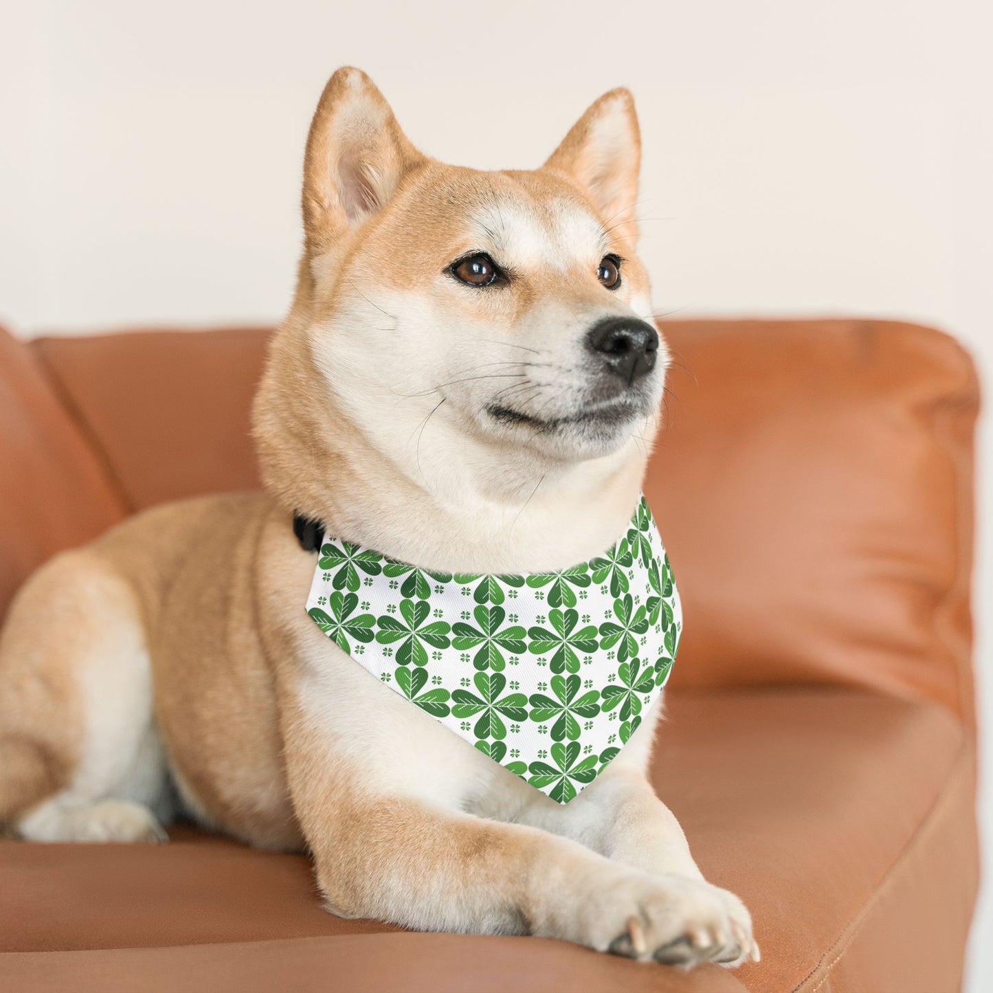 Lucky Clover Bandana Collar 🍀