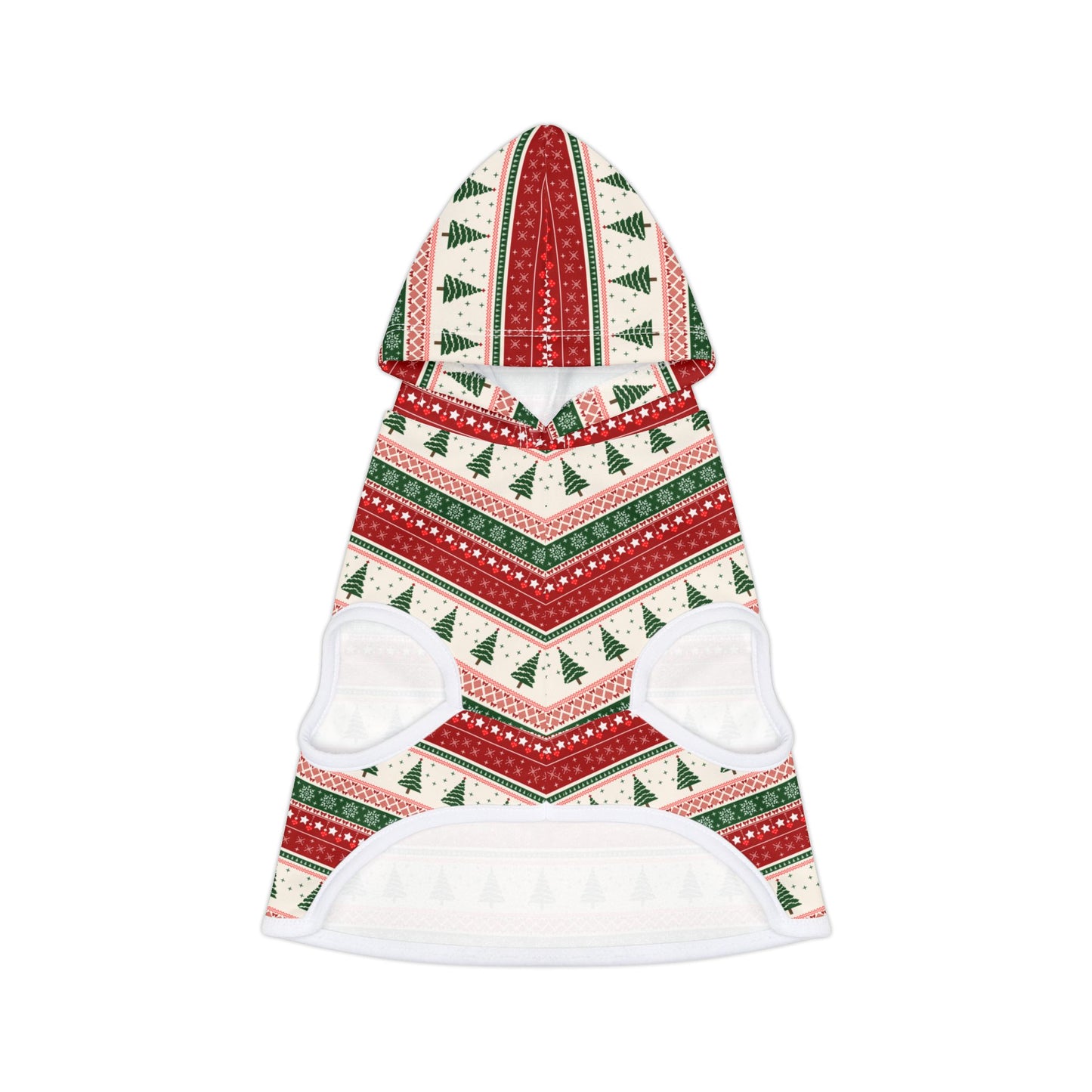 Cozy Christmas Cabin Pet Hoodie 🧣