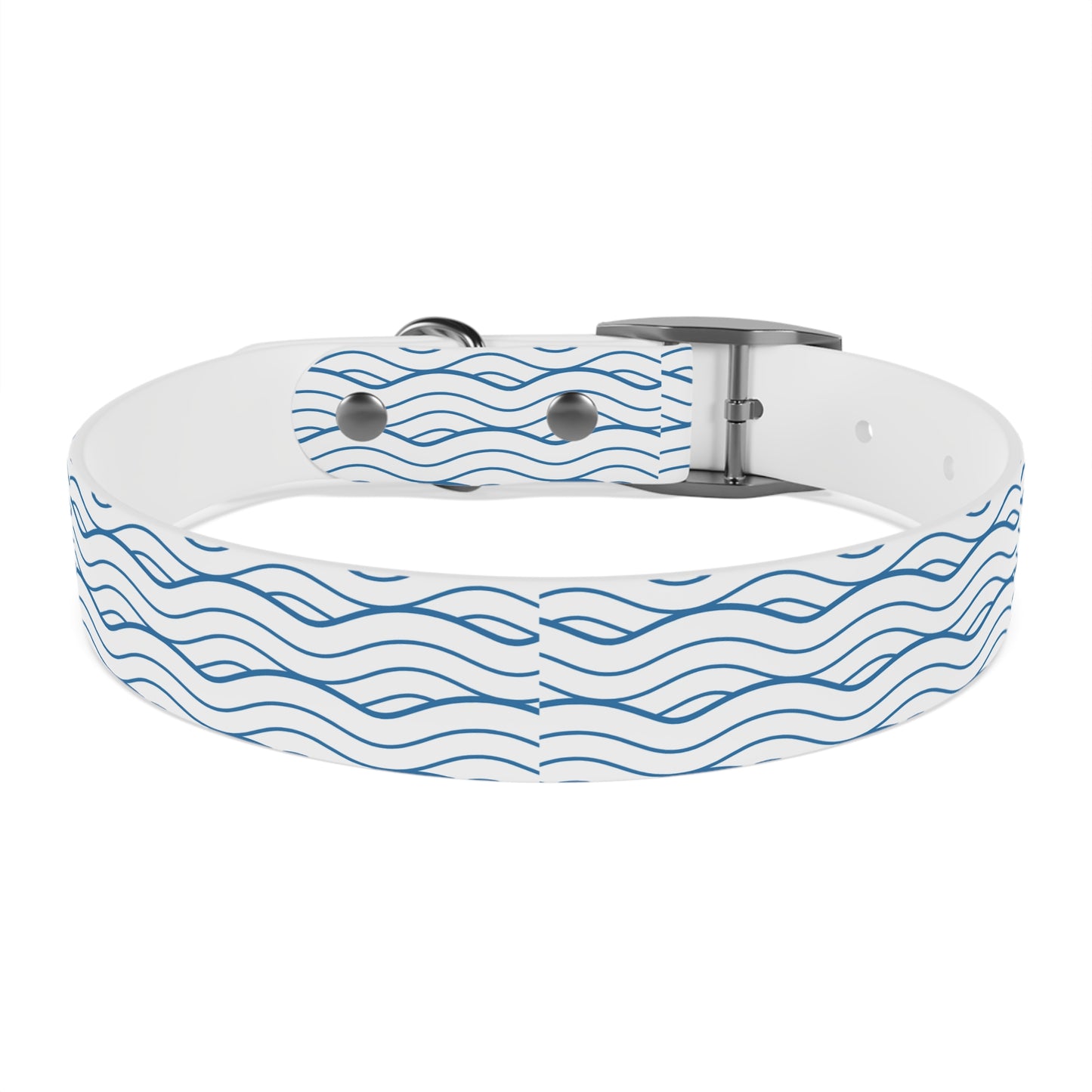 Wave Pattern Dog Collar 🌊