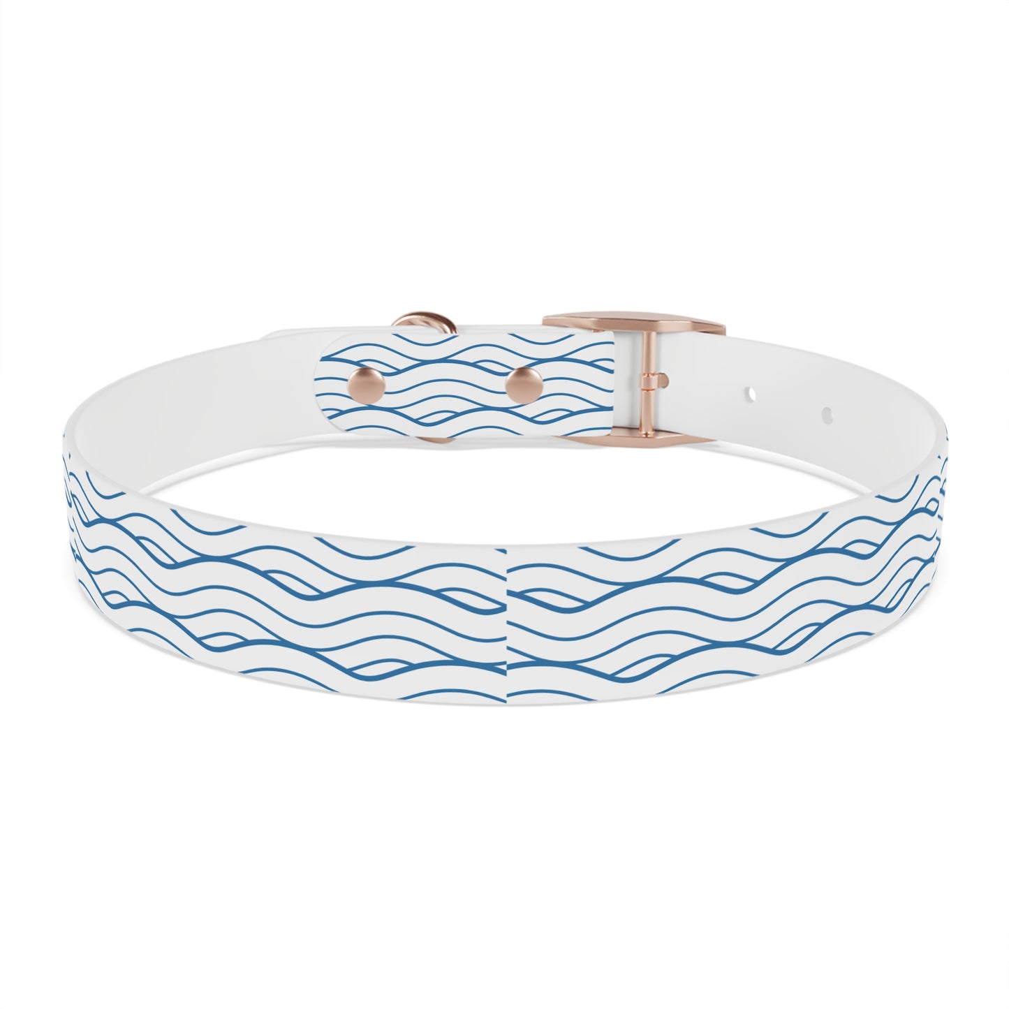 Wave Pattern Dog Collar 🌊