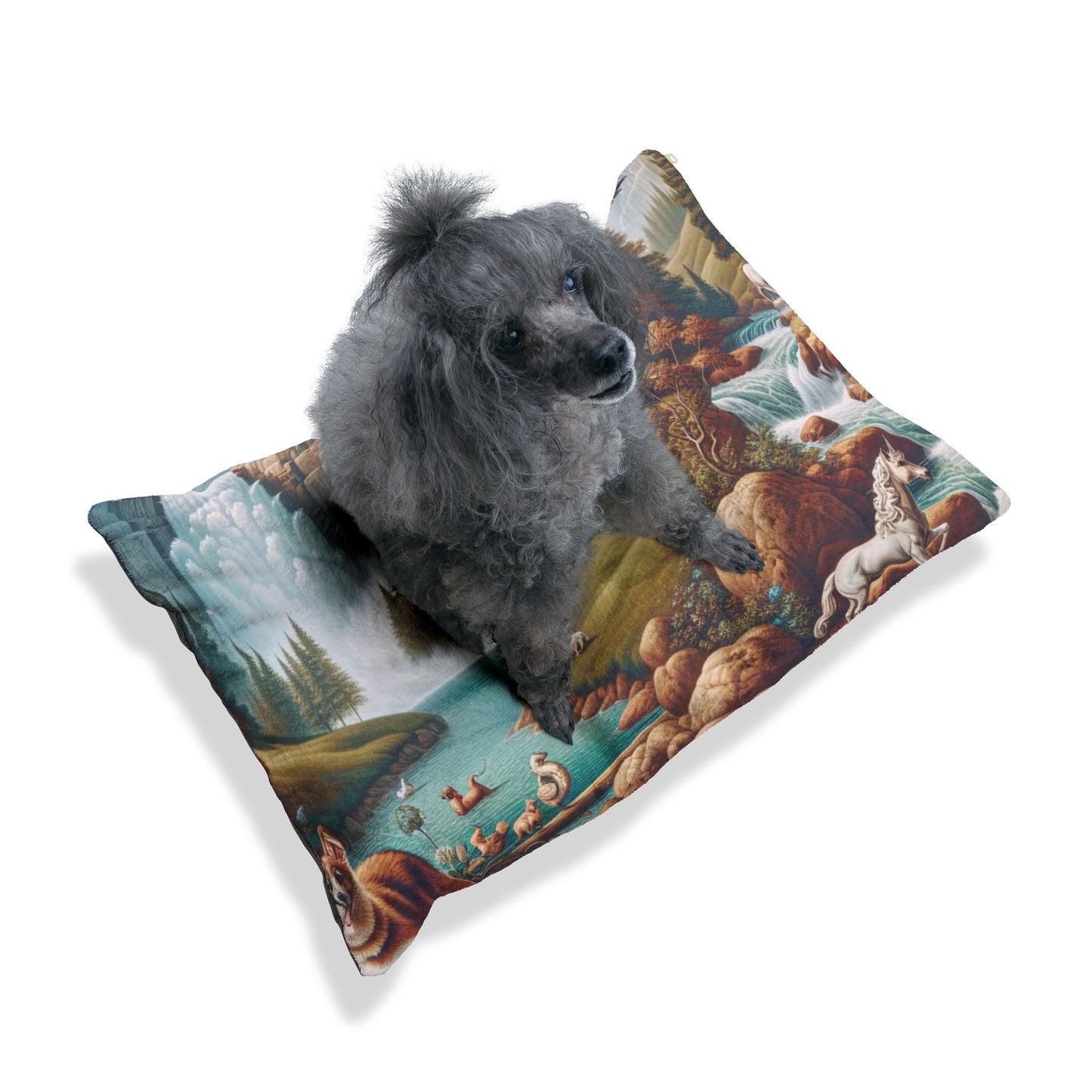 Puppercorn Nostalgic Unicorn Pet Bed