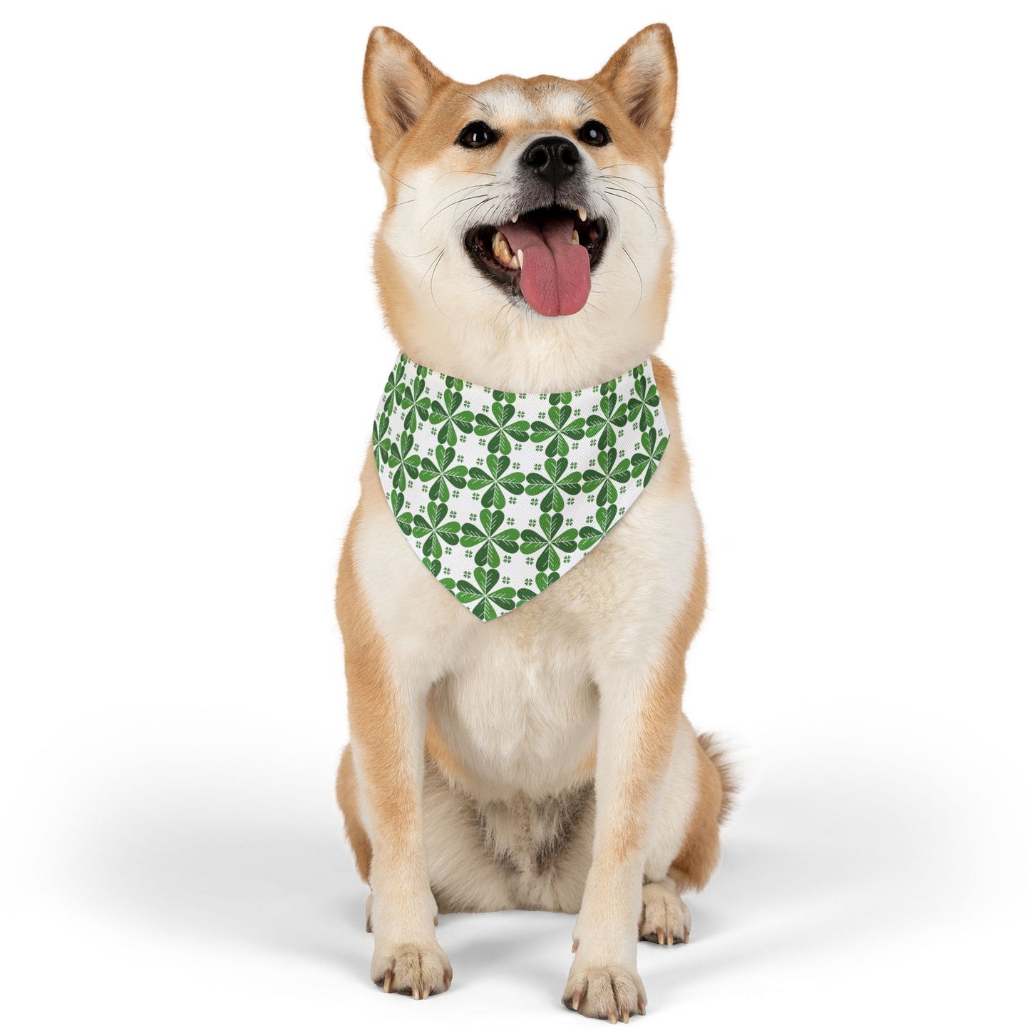 Lucky Clover Bandana Collar 🍀