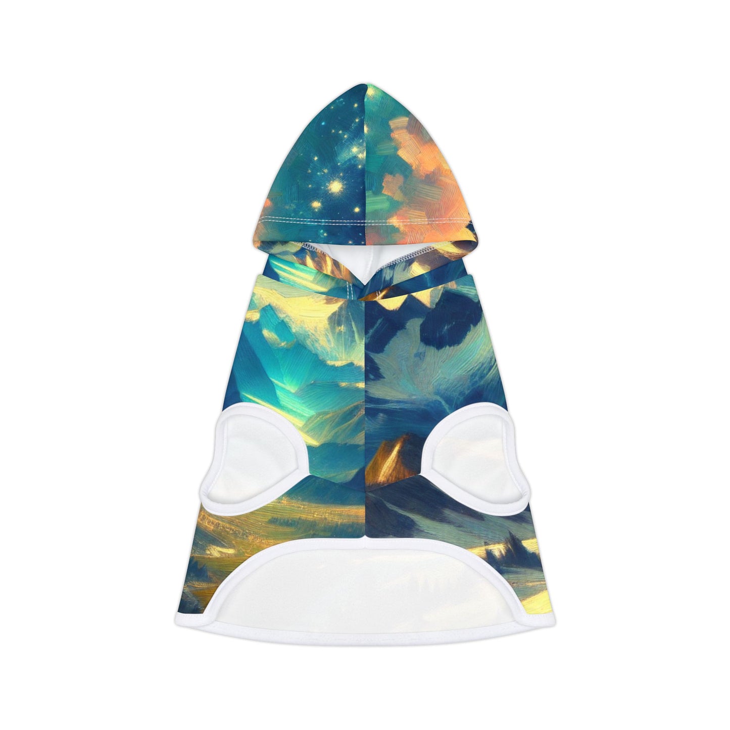 Starry Night Magic Mountain Pet Hoodie 🌄✨