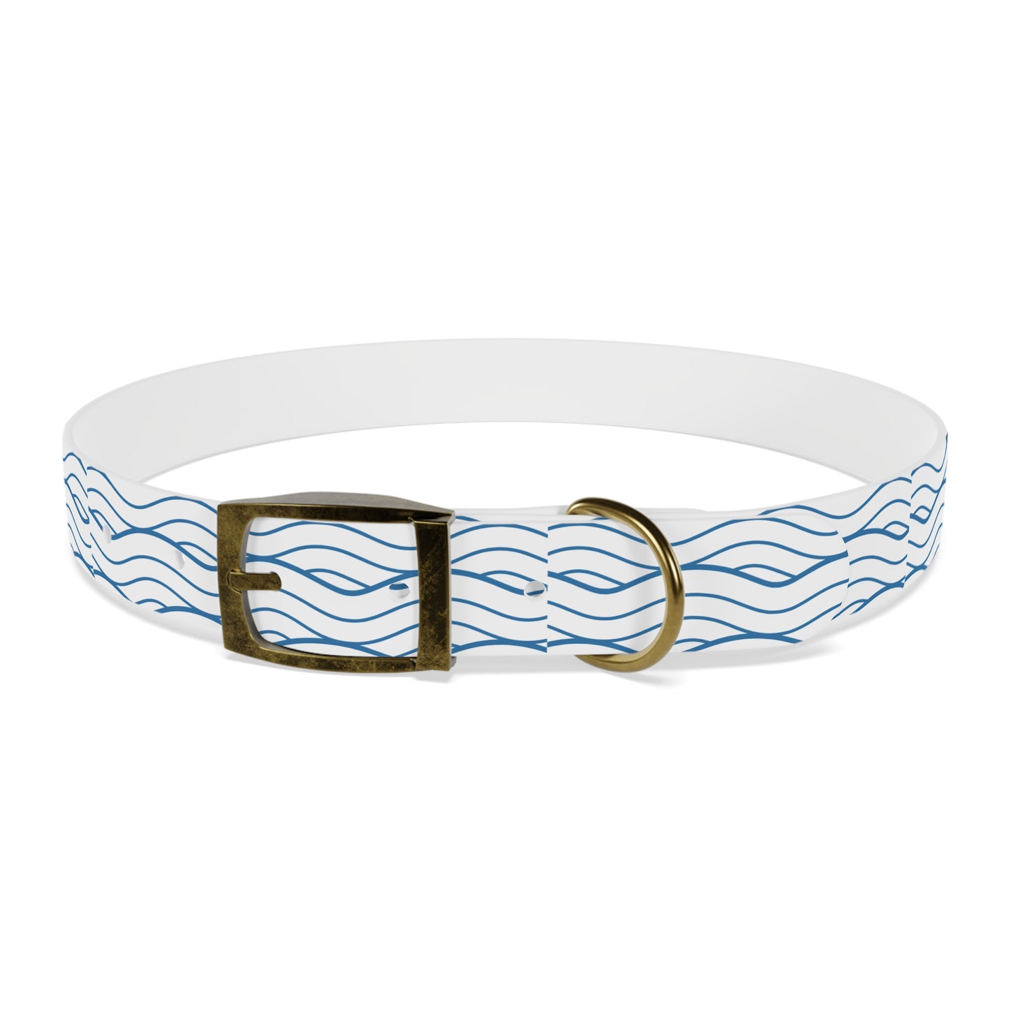 Wave Pattern Dog Collar 🌊
