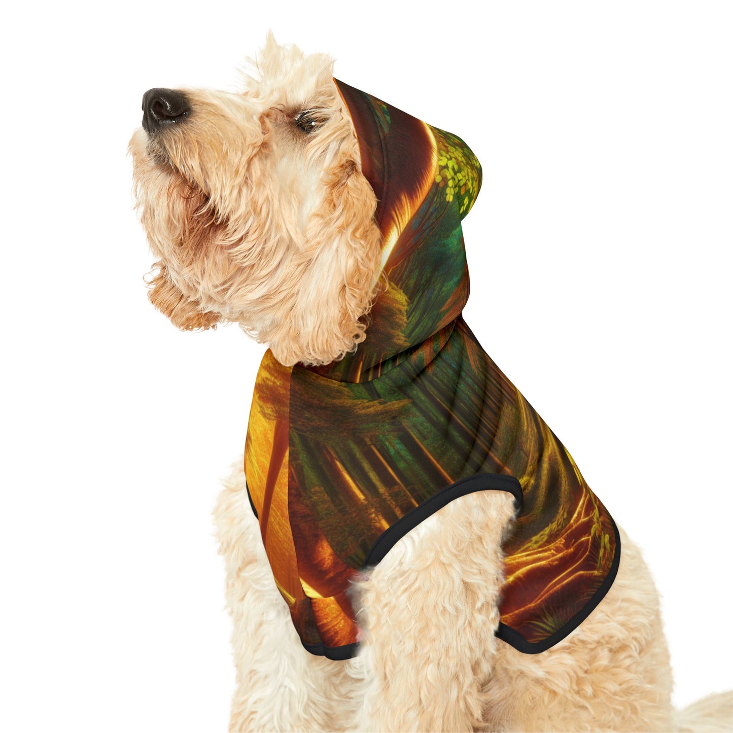 Tranquil Forest Pet Hoodie 🌲