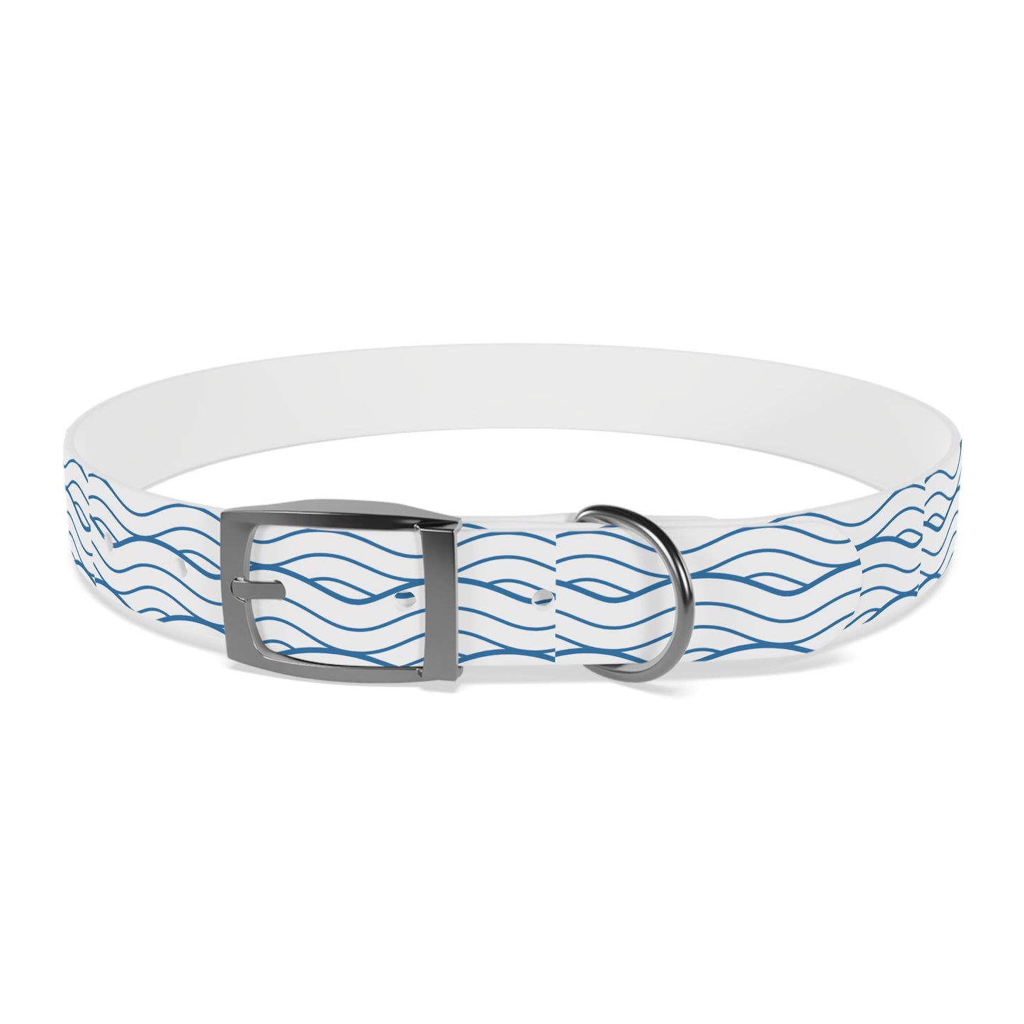 Wave Pattern Dog Collar 🌊