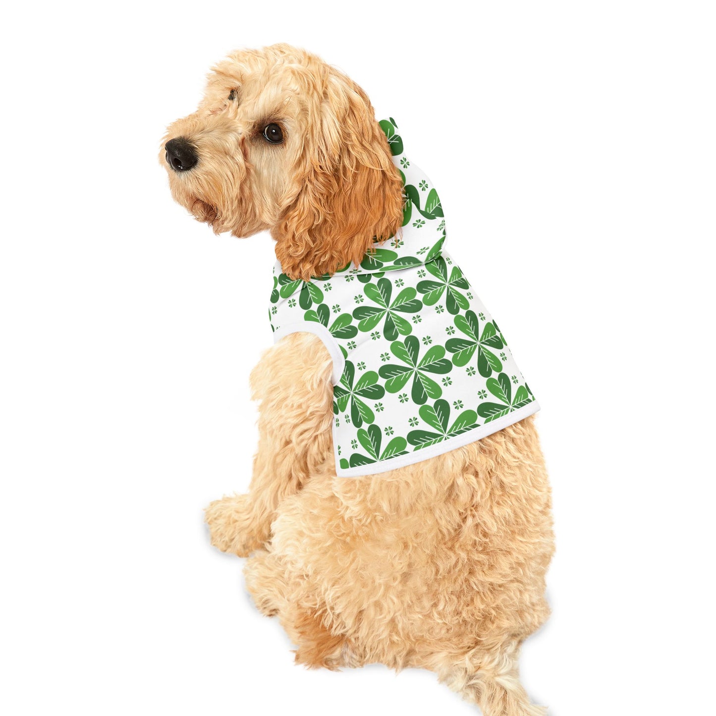 Lucky Clover Pet Hoodie 🍀