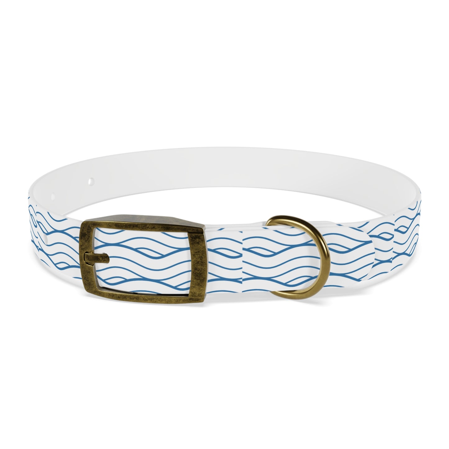 Wave Pattern Dog Collar 🌊