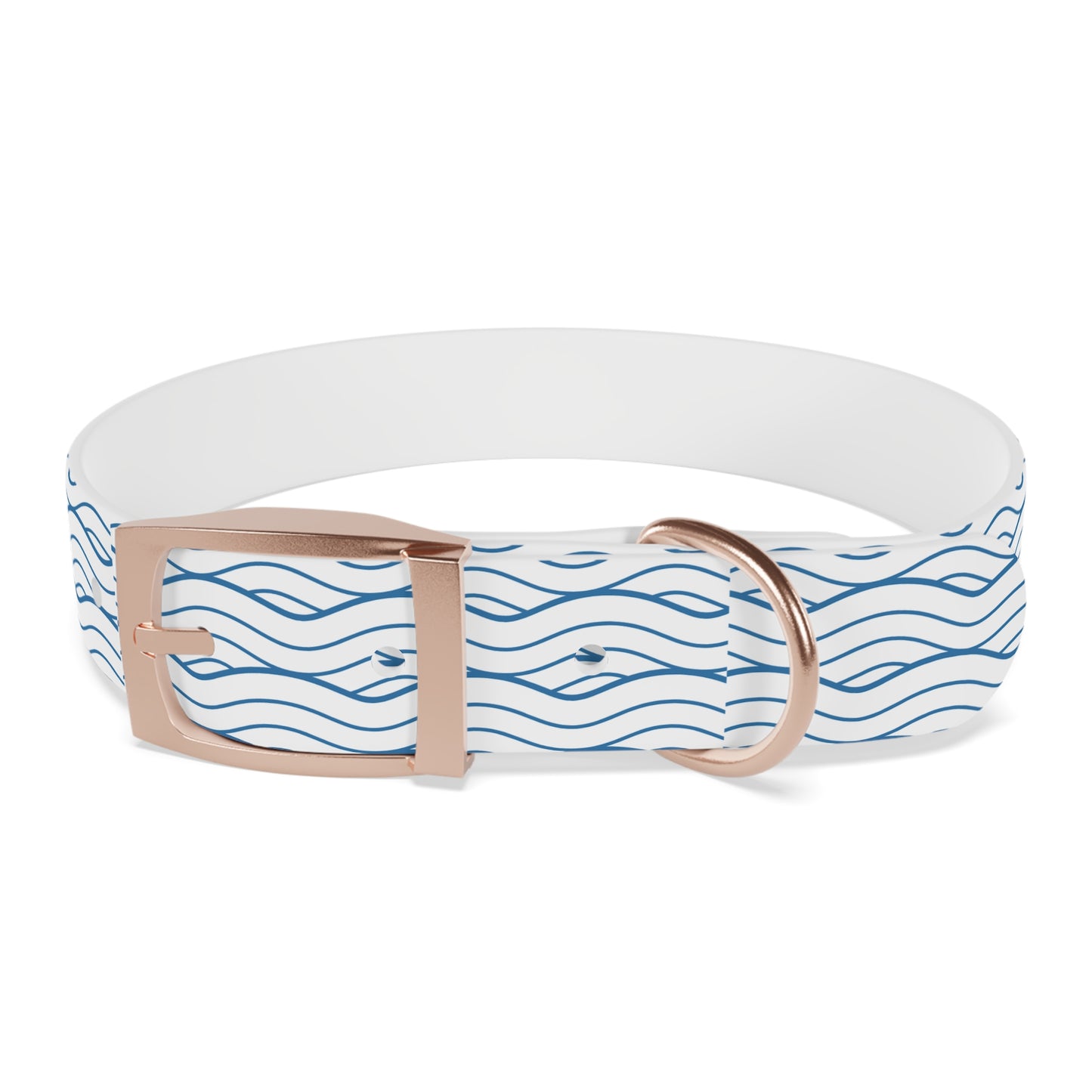 Wave Pattern Dog Collar 🌊