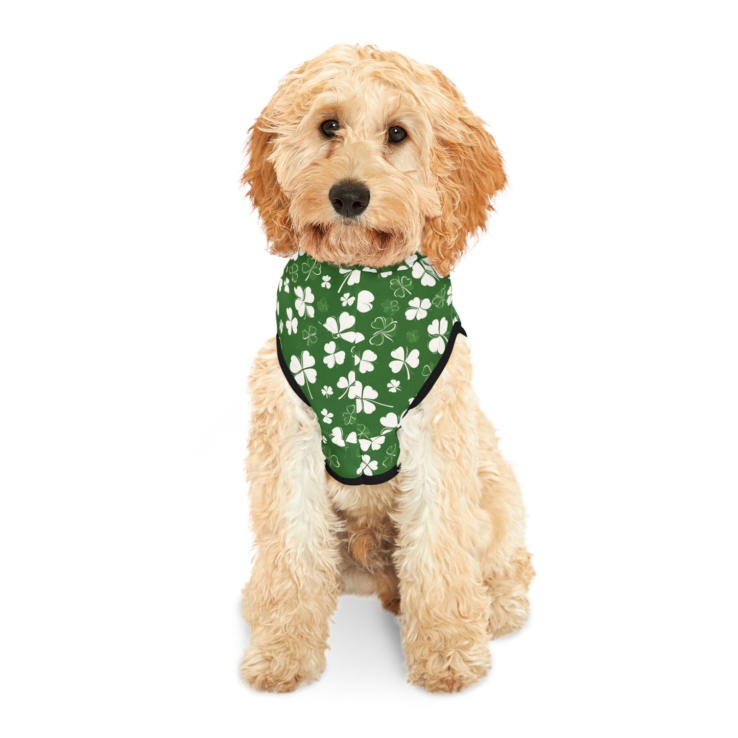 Lucky Pup Shamrock Pet Hoodie 🍀