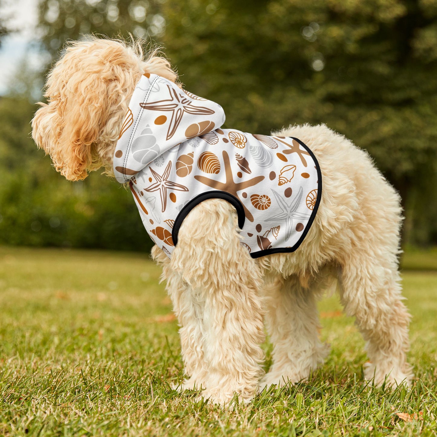 Seashore Pet Hoodie 🐚