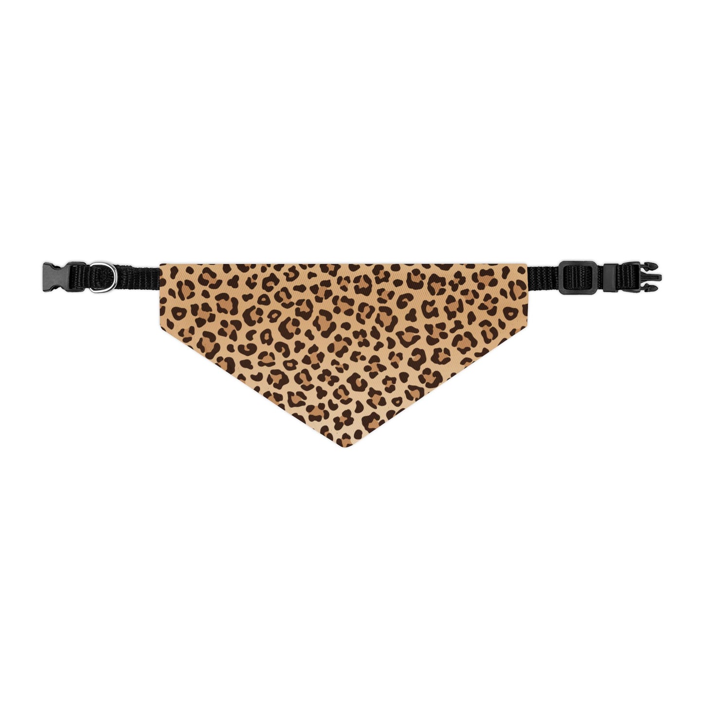 Leopard Print Pet Bandana Collar 🐆