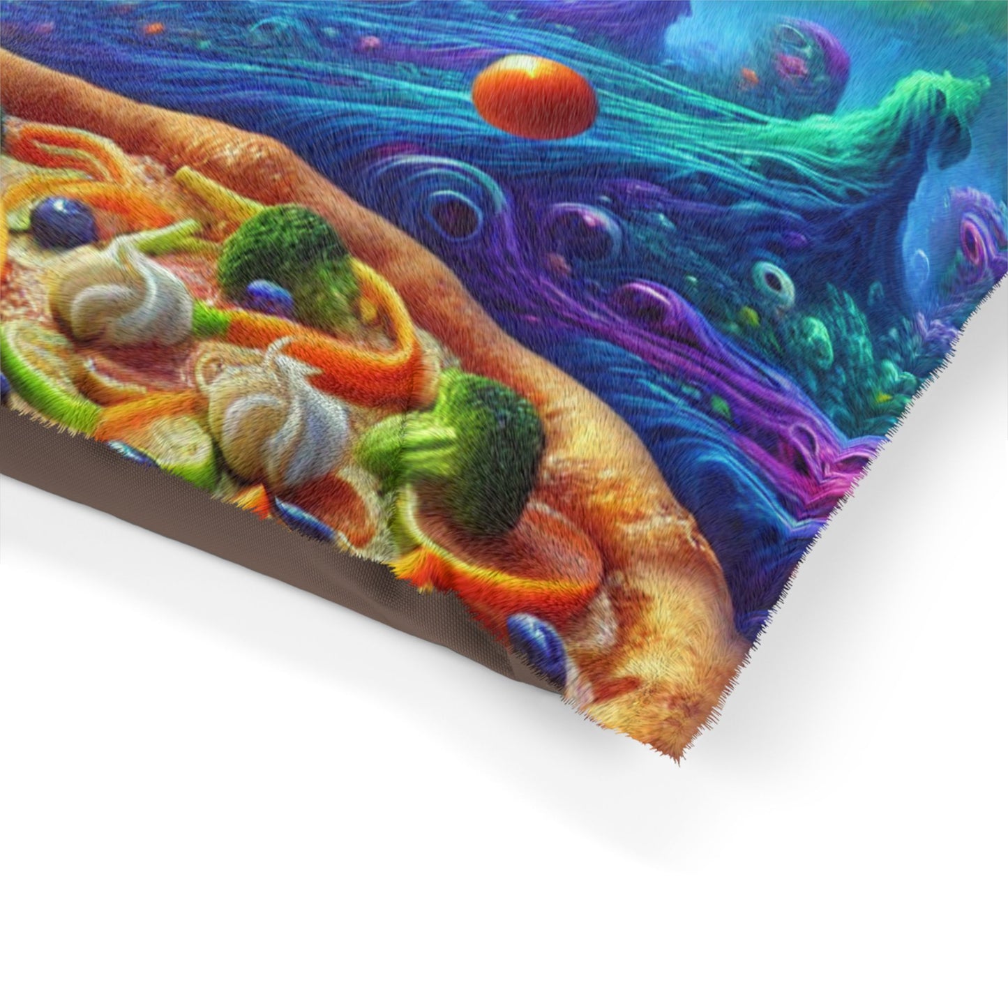 Tie-Dye Pizza Pet Bed 🍕