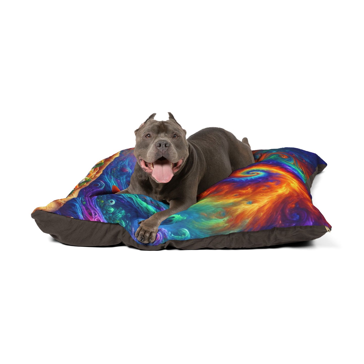 Tie-Dye Pizza Pet Bed 🍕