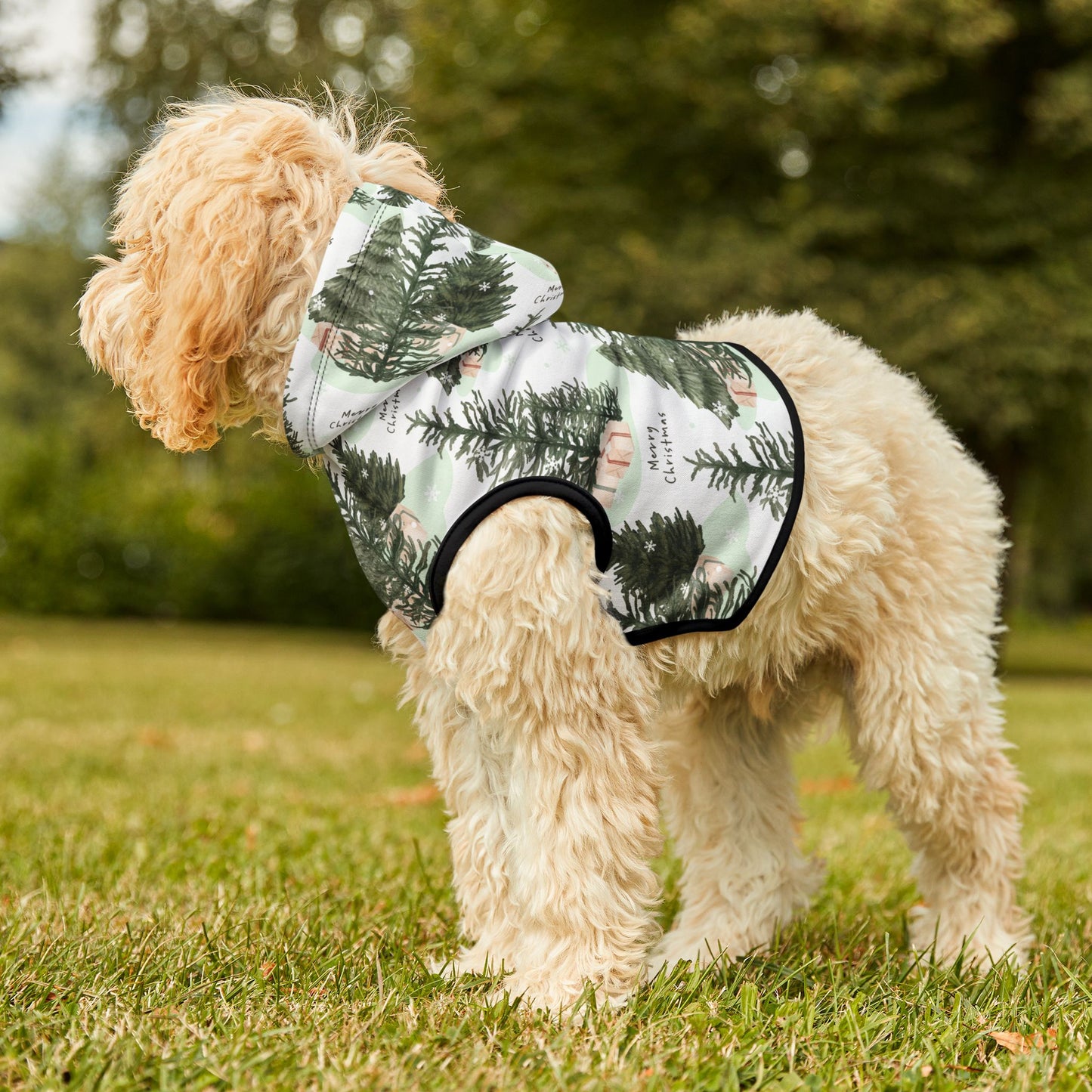 Merry & Bright Pet Hoodie 🎄
