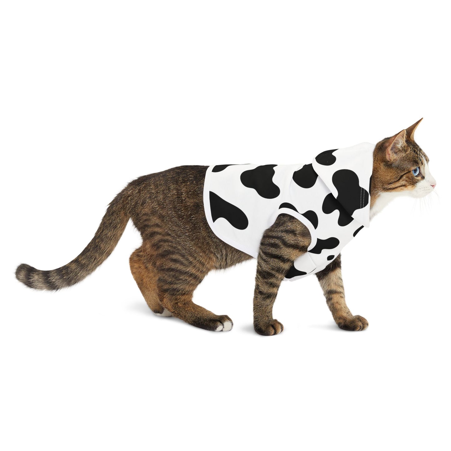 Cow Print Pet Hoodie 🐮