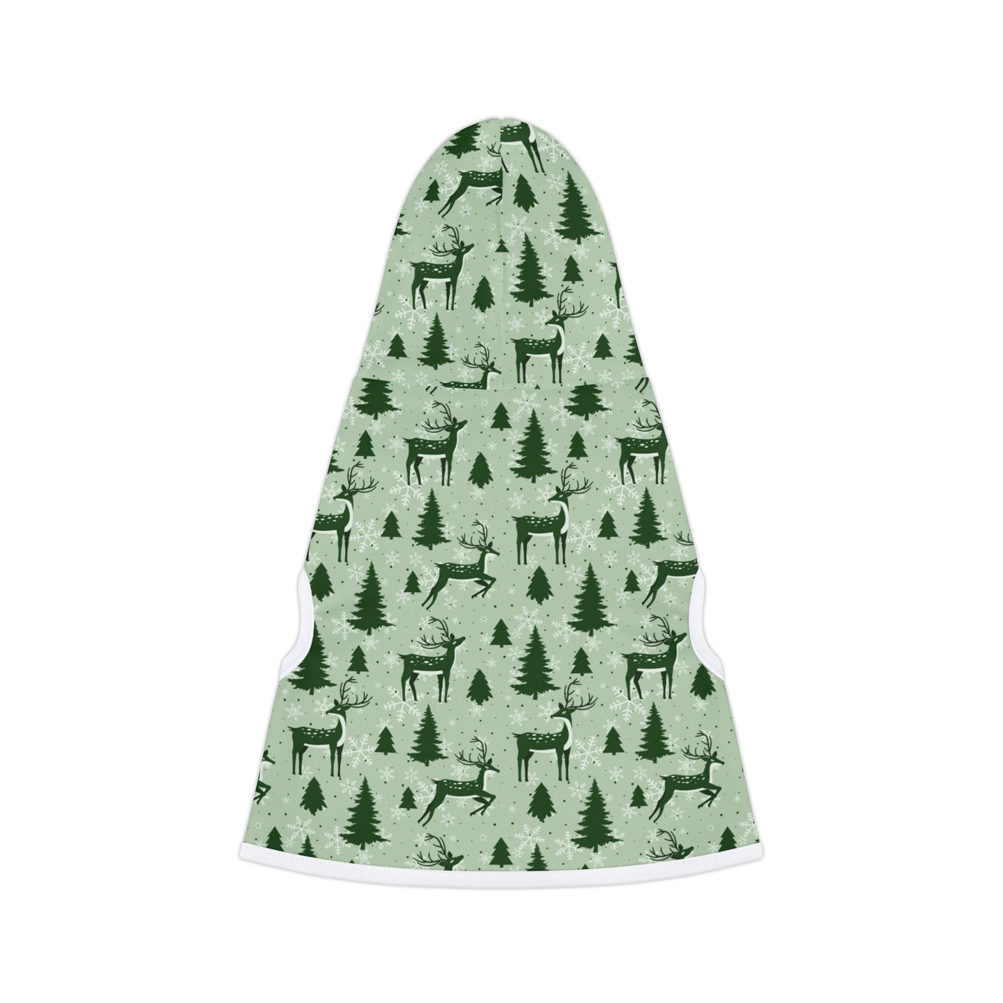 Evergreen Reindeer Pet Hoodie 🦌