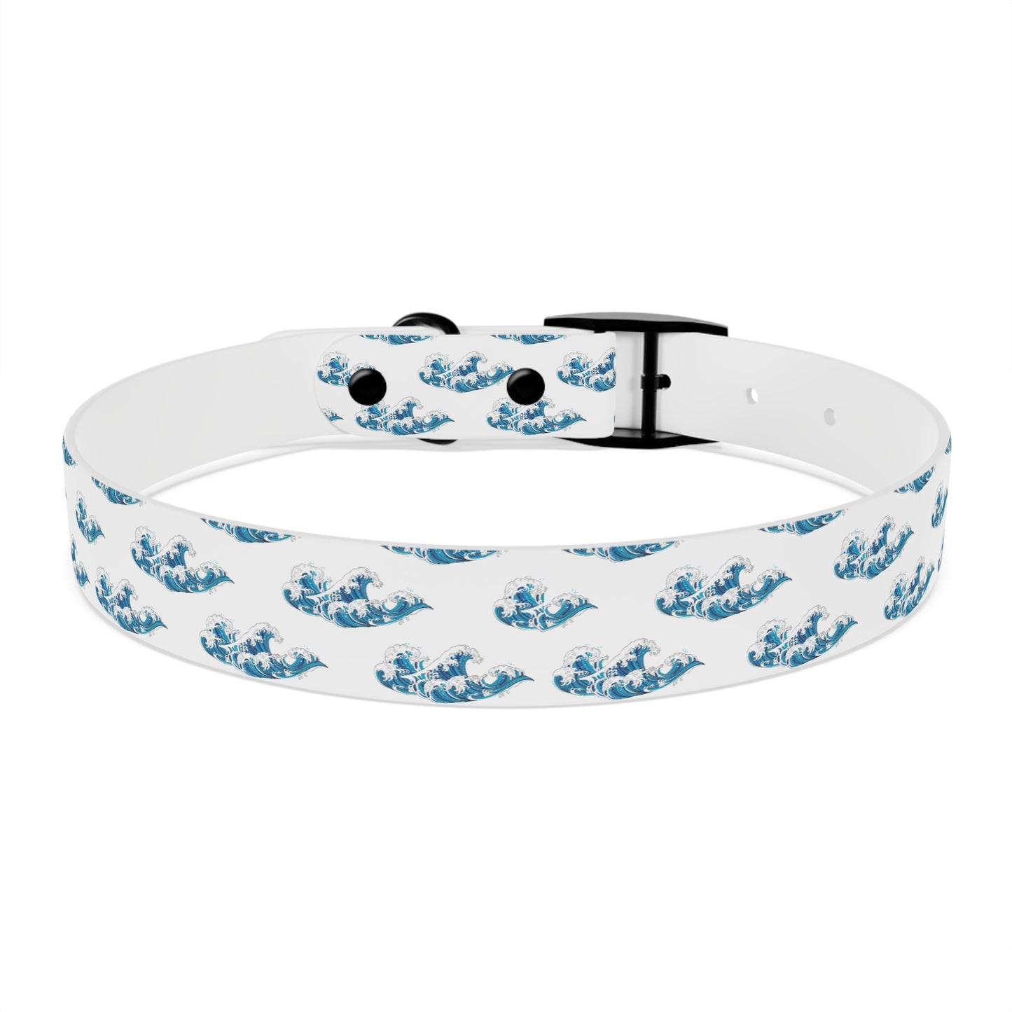 Wave Pattern Dog Collar 🌊