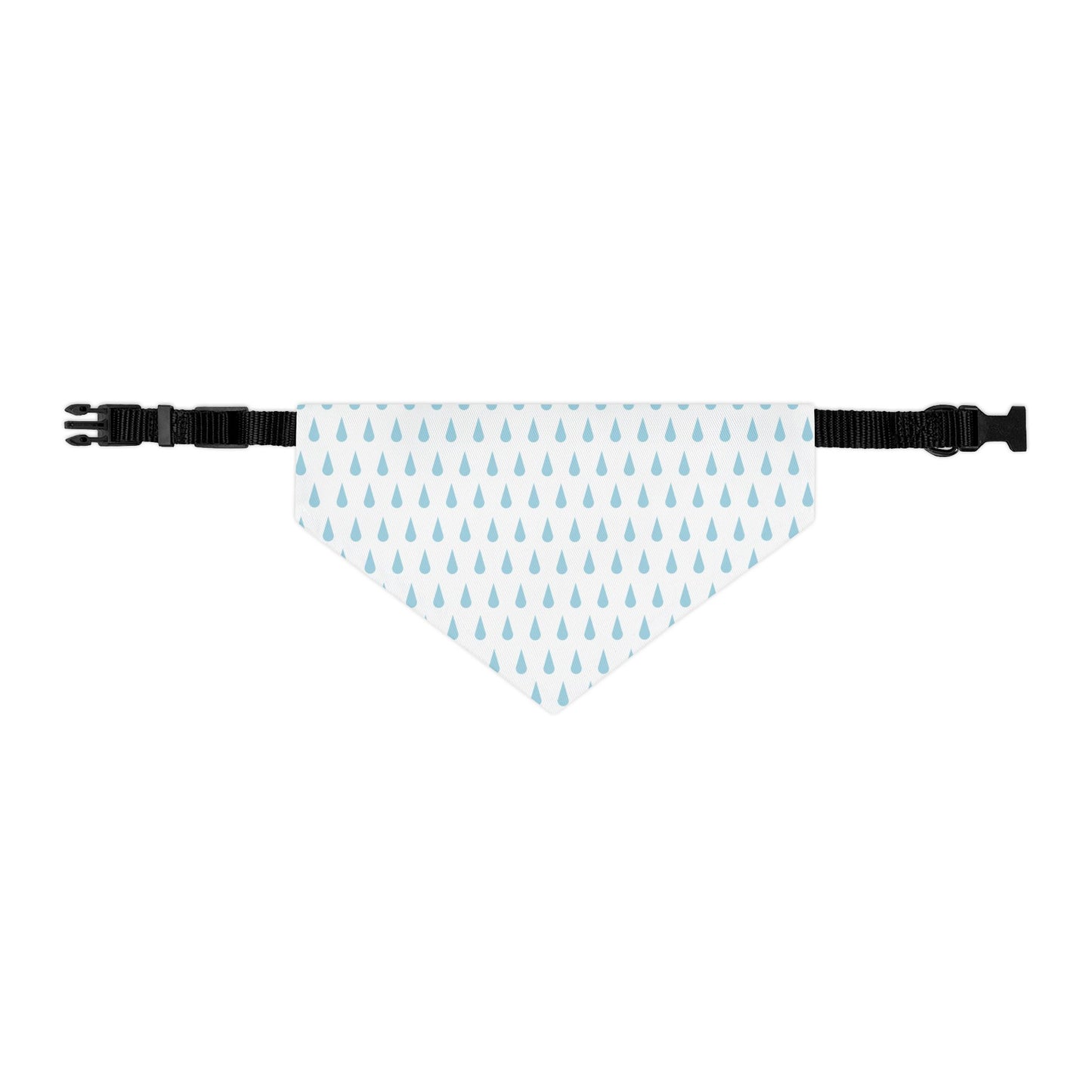 Raindrop Pet Bandana Collar