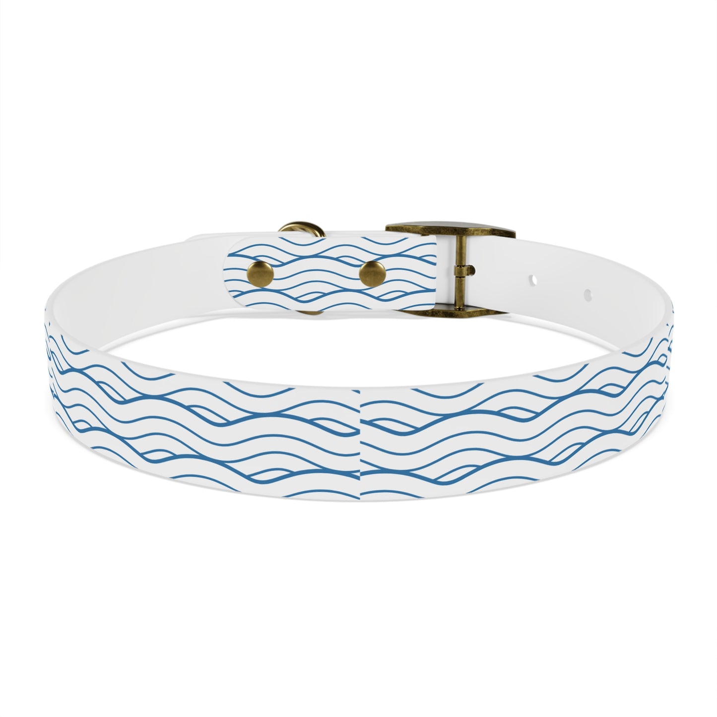 Wave Pattern Dog Collar 🌊