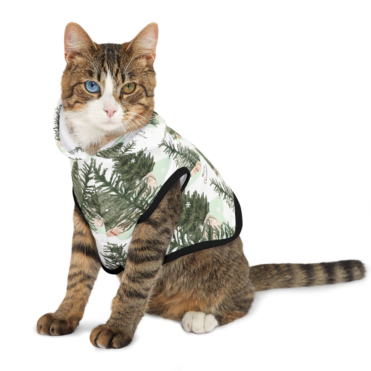 Merry & Bright Pet Hoodie 🎄