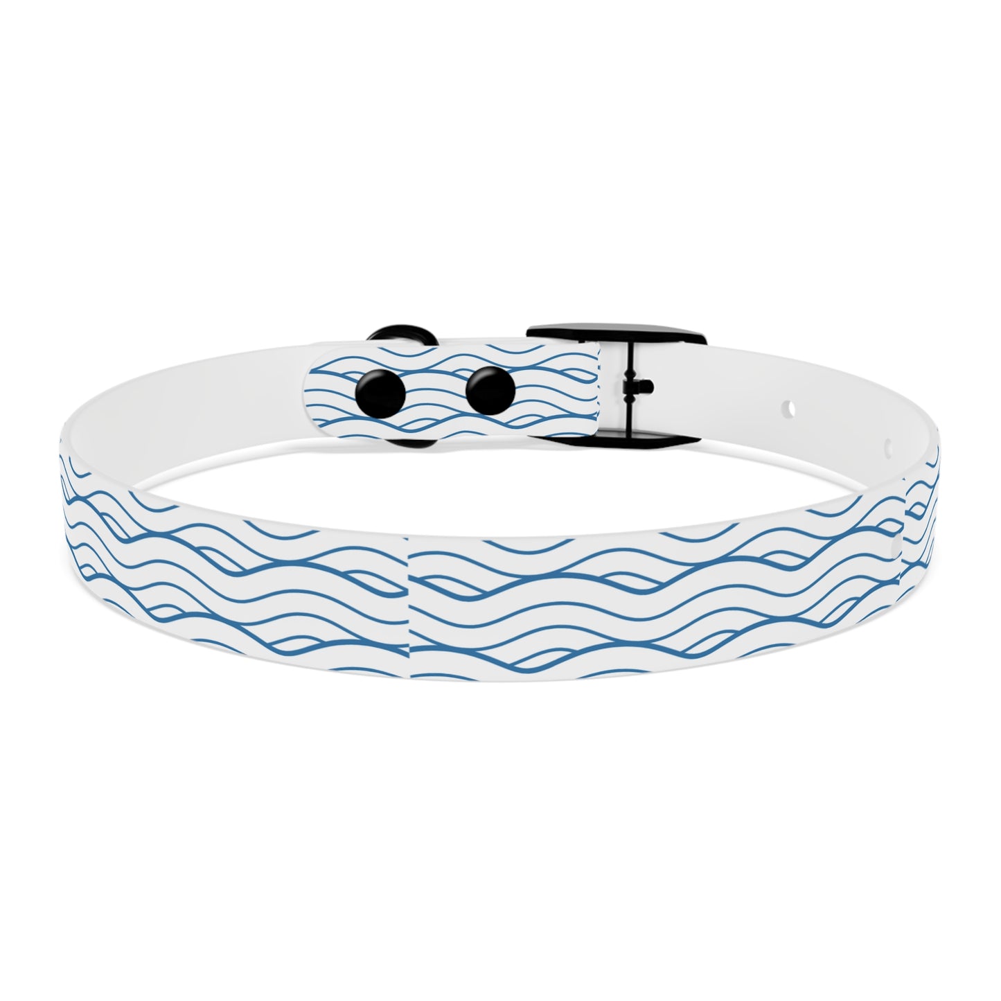 Wave Pattern Dog Collar 🌊