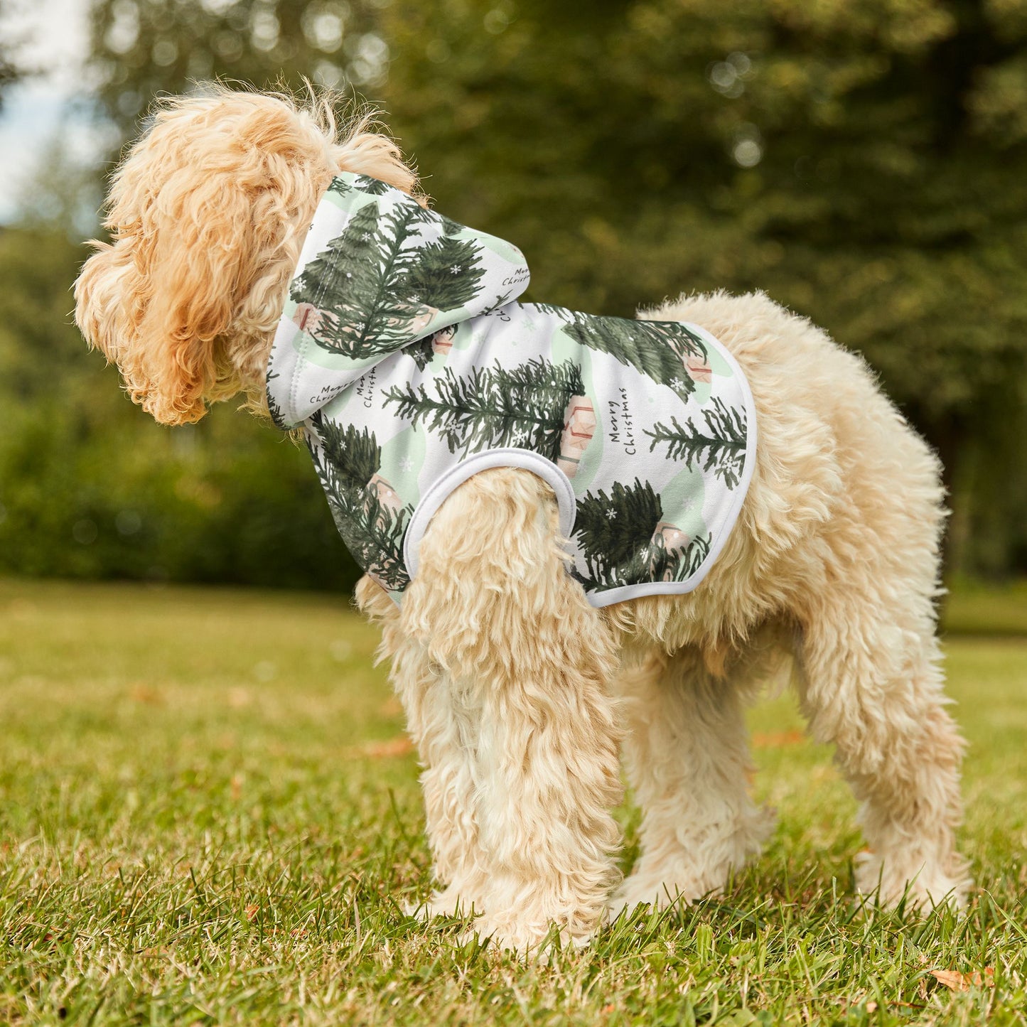 Merry & Bright Pet Hoodie 🎄