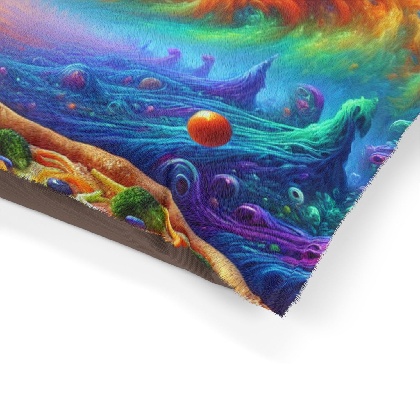 Tie-Dye Pizza Pet Bed 🍕