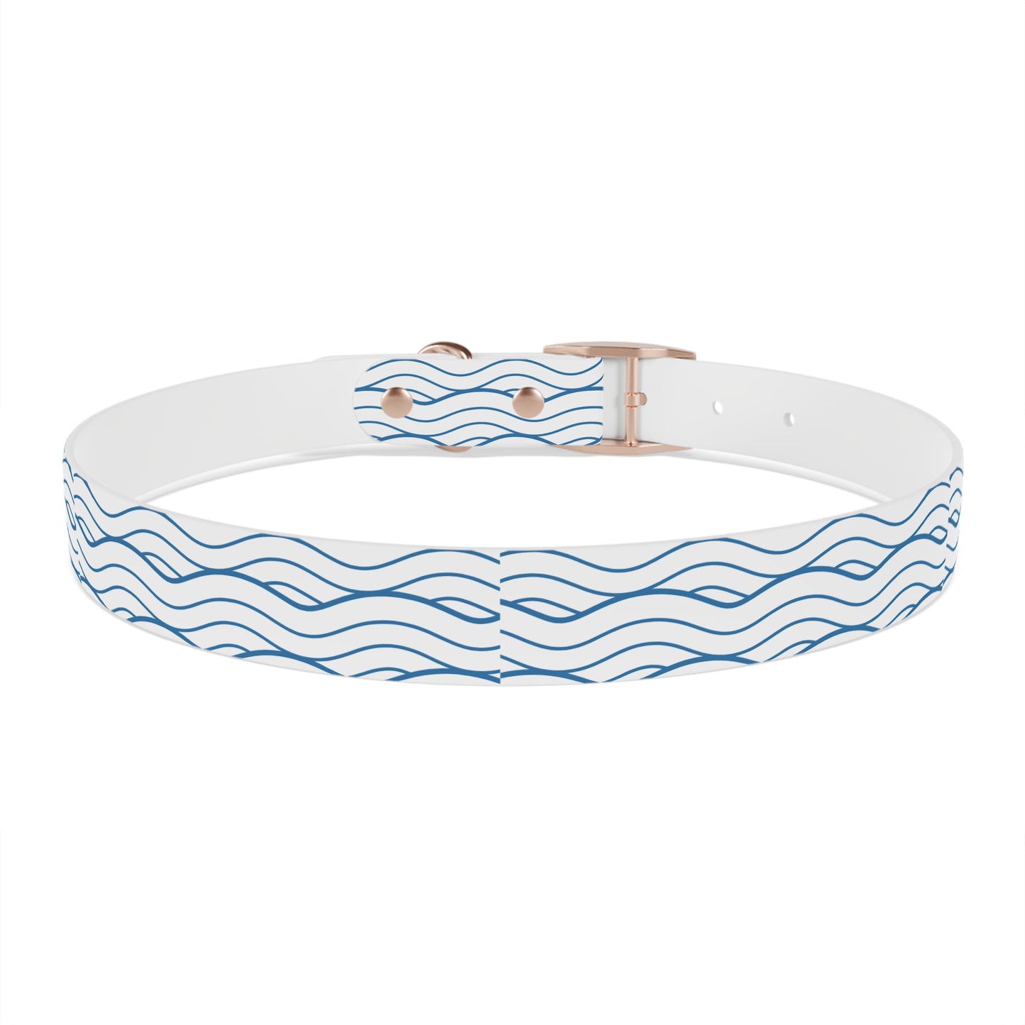 Wave Pattern Dog Collar 🌊