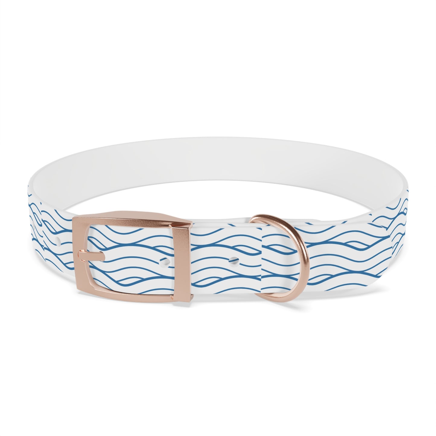 Wave Pattern Dog Collar 🌊