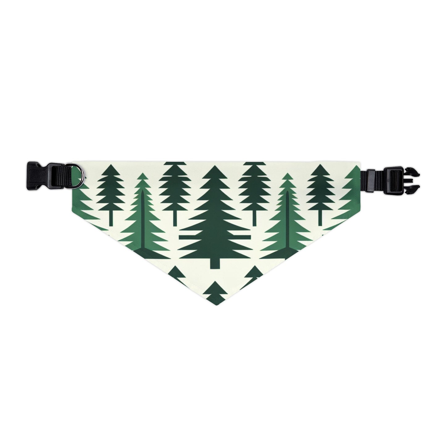 Pine Tree Pet Bandana Collar