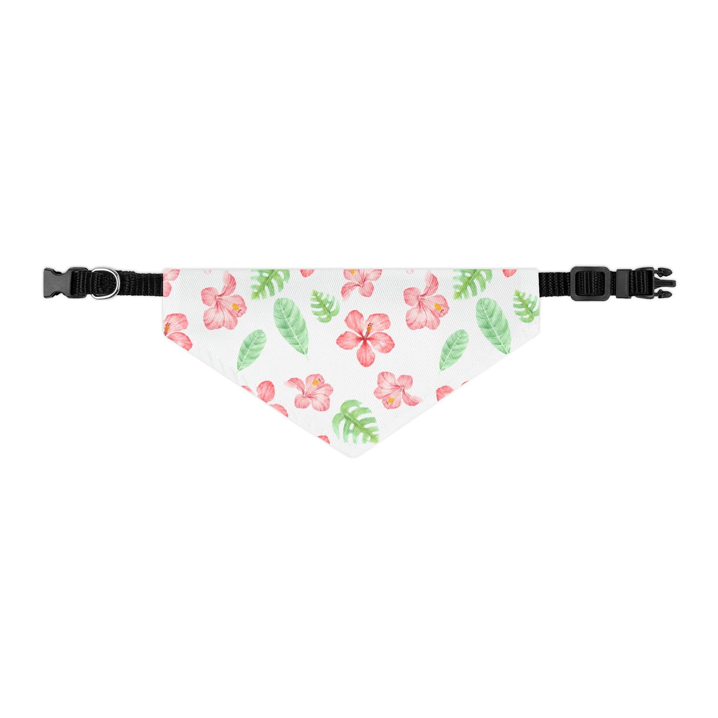 Tropical Floral Pet Bandana Collar 🌺