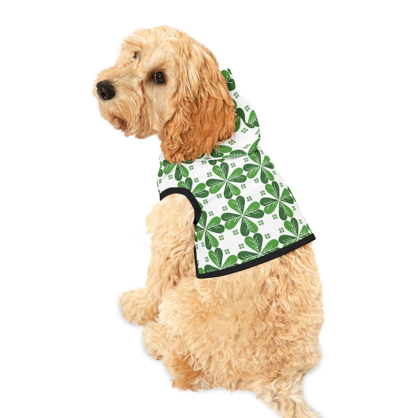 Lucky Clover Pet Hoodie 🍀