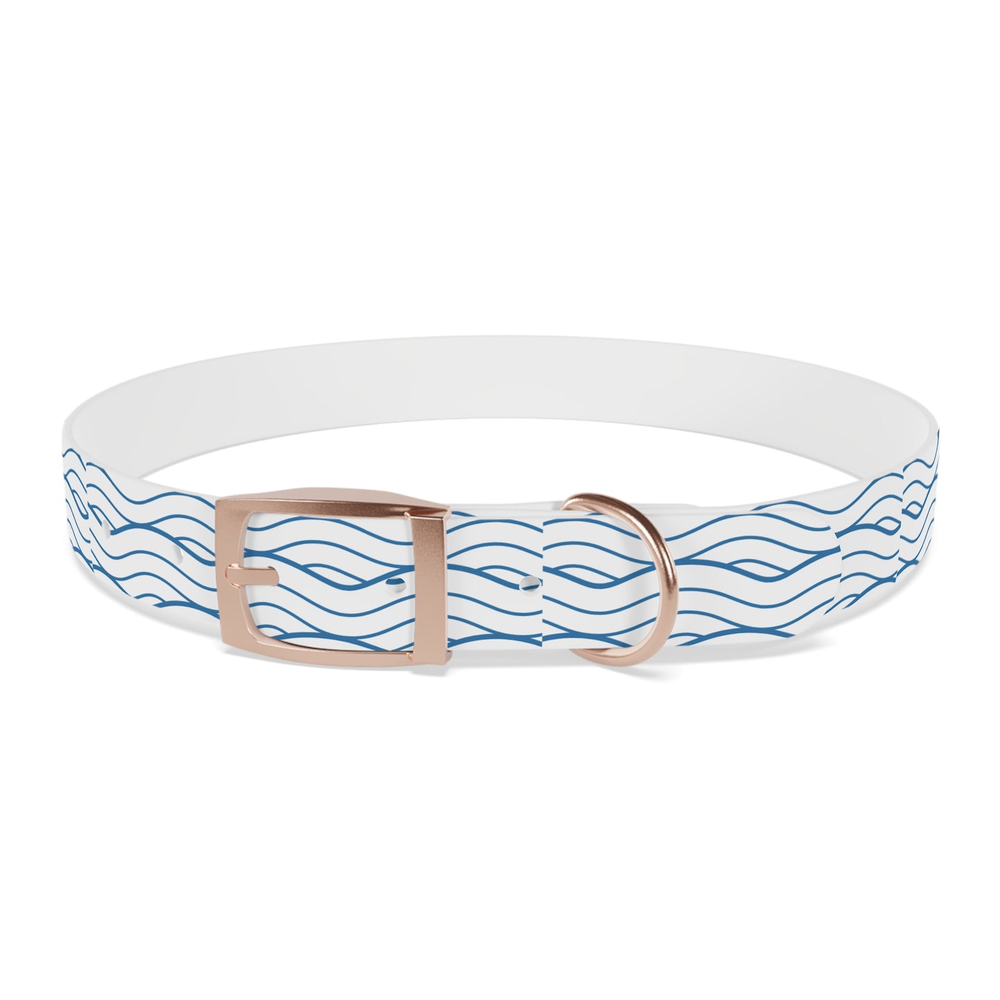 Wave Pattern Dog Collar 🌊